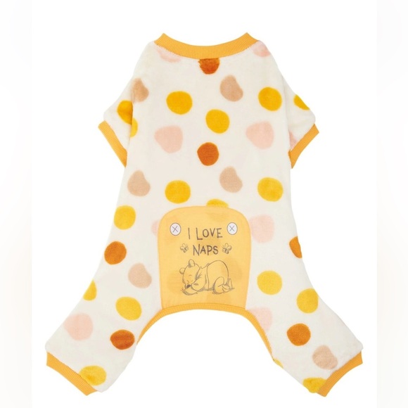 Disney Winnie The Pooh "I Love Naps" Dog & Cat Plush Fleece PJ | NWOT - Picture 2 of 5